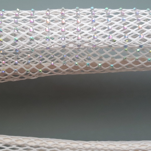 NWT Mesh Sequin Holographic Maxi dress by Sunday in Brooklyn from Anthropologie - Picture 8 of 8